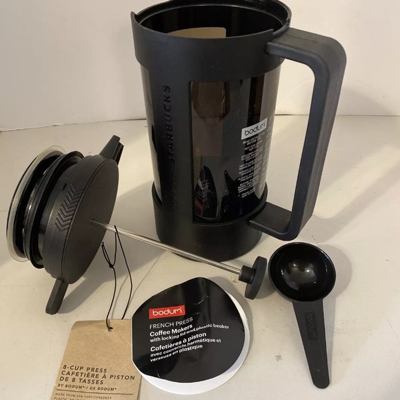 Starbucks Kitchen Nwt Starbucks 8 Cup French Press By Bodum Plastic